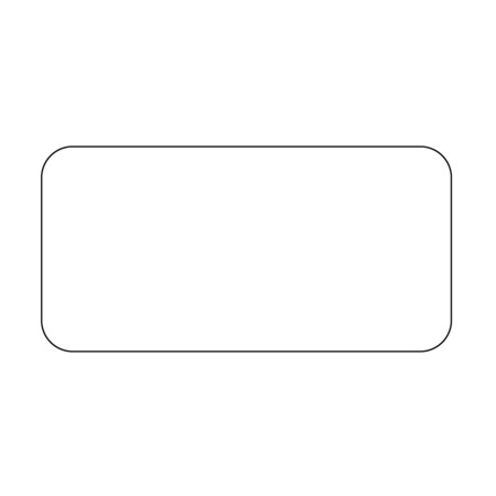 Nevs Intravenous Bag Label, Removable Thermal 2" x 4" White PDT-24R